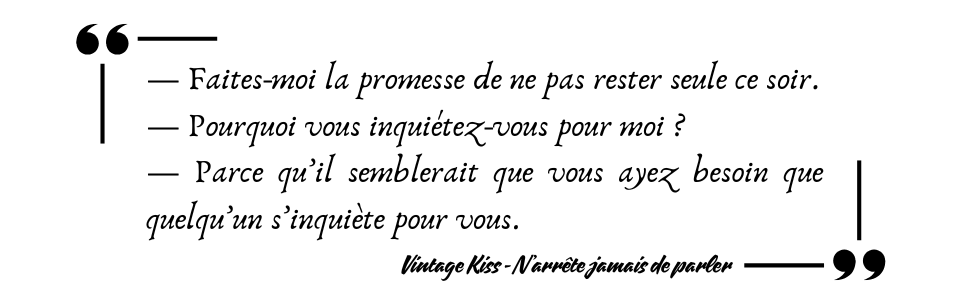 N'arrête jamais de parler (Vintage Kiss)