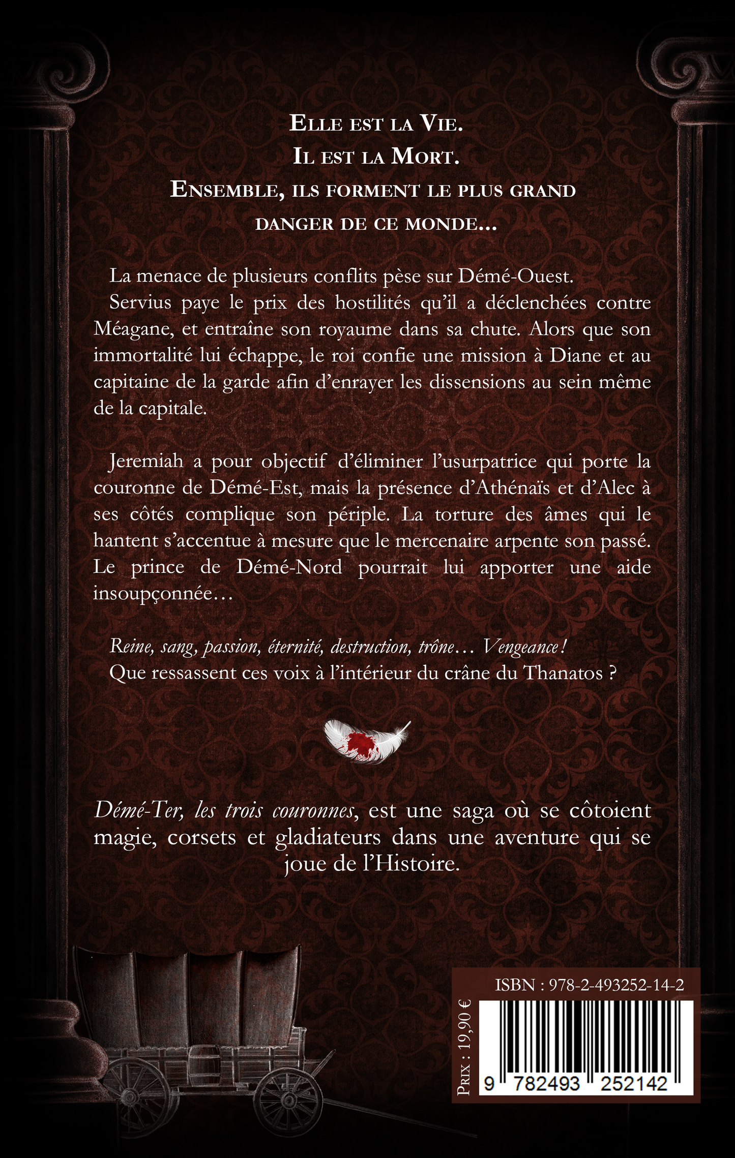 Les voix du Thanatos (Démé-Ter, les trois couronnes T.3) - Broché