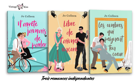 Pack romance : 3 romances contemporaines de Vintage Kiss