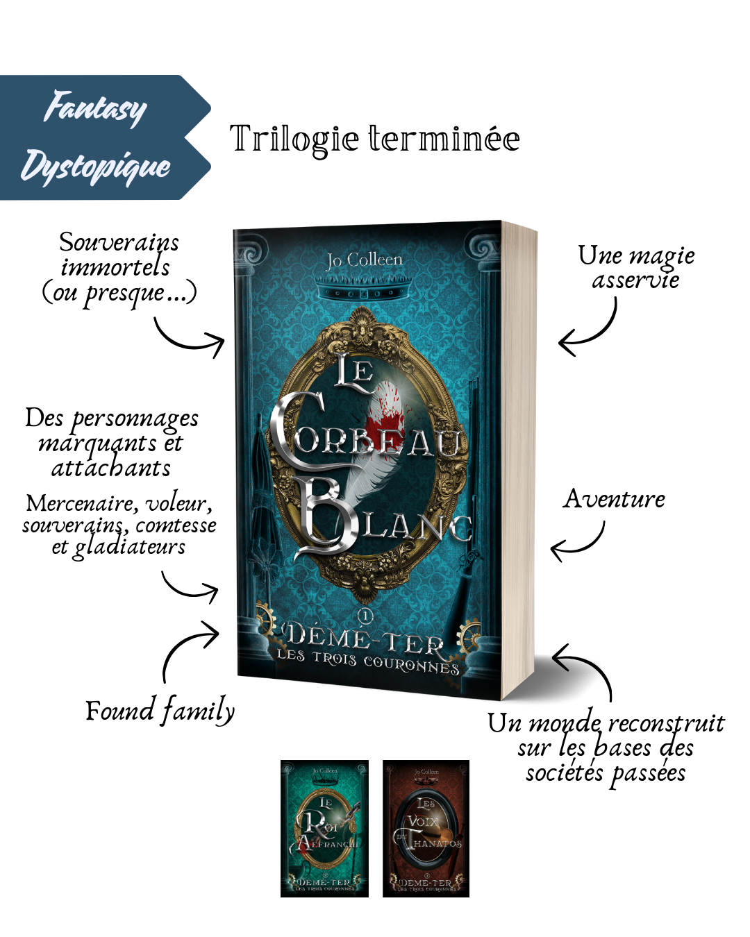 Pack sagas - Démé-Ter, Faëster et Victor's Rock